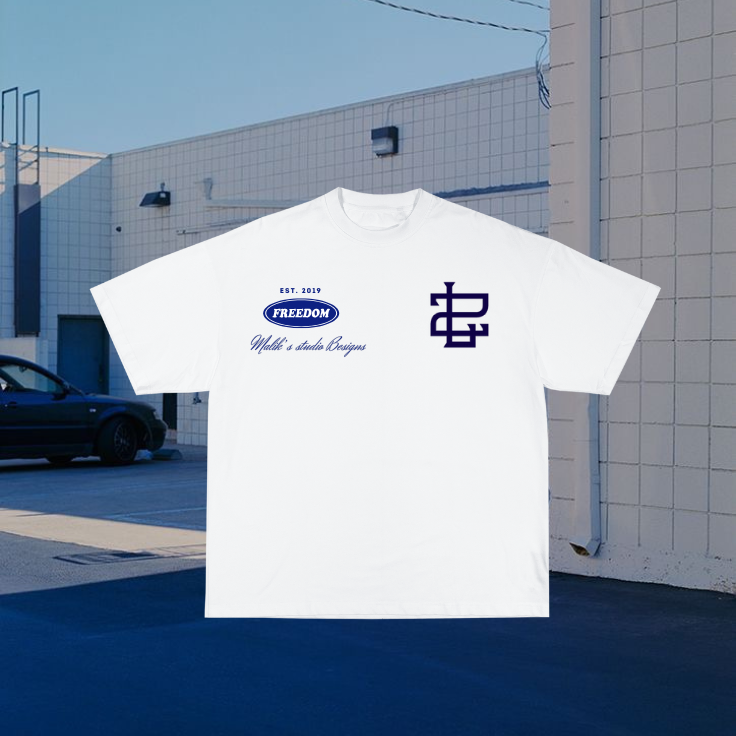 Freedom Shine Tee White